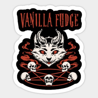 vanilla fudge the catanic Sticker